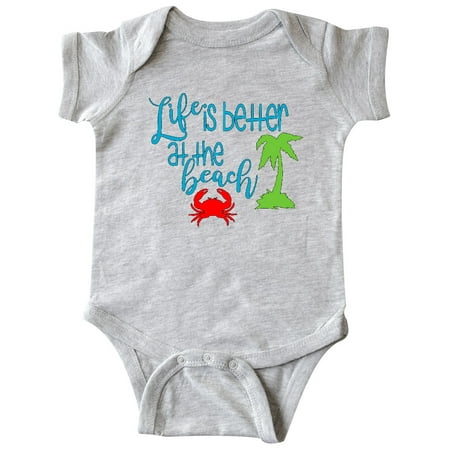 Inktastic Life is Better at the Beach Crab and Palm Tree Gift Baby Boy or Baby Girl Bodysuit
Inktastic Life is Better at the Beach Crab and Palm Tree Gift Baby Boy or Baby Girl Bodysuit