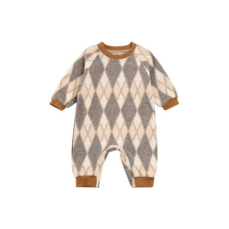 Yinyinxull Infant Baby Boy Girl Knitted Long Sleeve Romper Plaids Jumpsuit Bodysuit Fall Winter Clothes Yellowish Brown 1-2 Years
Yinyinxull Infant Baby Boy Girl Knitted Long Sleeve Romper Plaids Jumpsuit Bodysuit Fall Winter Clothes Yellowish Brown 1-2 Years