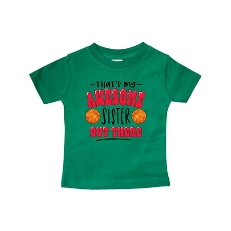 Inktastic That s My Awesome Sister Out There with Basketballs Gift Baby Boy or Baby Girl T-Shirt
Inktastic That s My Awesome Sister Out There with Basketballs Gift Baby Boy or Baby Girl T-Shirt