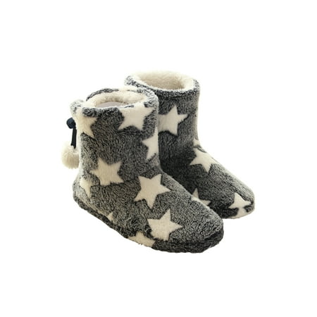 Daeful Women House Boots Round Toe Indoor Home Shoes Plush Lining Sock Slipper Lightweight Slip On Fuzzy Slippers Womens Comfort Navy Blue 5~6
Daeful Women House Boots Round Toe Indoor Home Shoes Plush Lining Sock Slipper Lightweight Slip On Fuzzy Slippers Womens Comfort Navy Blue 5~6