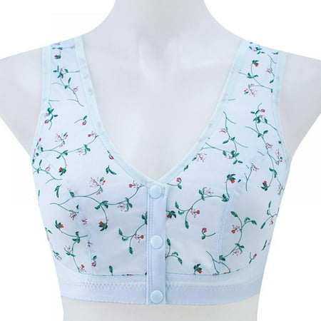 Xmarks Women s Convenient Front Button Bra Everyday Sleep Bras Comfort Breathable Soft Cup Wireless Bras 
Xmarks Women s Convenient Front Button Bra Everyday Sleep Bras Comfort Breathable Soft Cup Wireless Bras