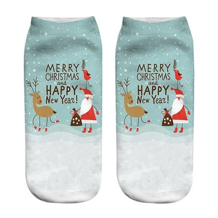 Pxiakgy Uni Christmas Funny 3D Fashion Printed Casual Socks Cute Low Cut Ankle Socks christmas gifts I One size
Pxiakgy Uni Christmas Funny 3D Fashion Printed Casual Socks Cute Low Cut Ankle Socks christmas gifts I One size