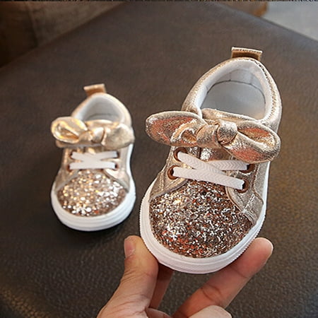 LSFYSZD Girls Child Soft Sole Sports Shoe Kids Sequins Casual Sneakers Cute Bowknot Shinny Shoes
LSFYSZD Girls Child Soft Sole Sports Shoe Kids Sequins Casual Sneakers Cute Bowknot Shinny Shoes