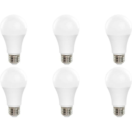 Light Bulbs (60 Watt Equivalent) Soft White 3000K | 25 000 Hours | Non-Dimming | E26 Base | A19 Shape | Standard Household Bulb | Pack Of 6 Bulbs
Light Bulbs (60 Watt Equivalent) Soft White 3000K | 25 000 Hours | Non-Dimming | E26 Base | A19 Shape | Standard Household Bulb | Pack Of 6 Bulbs