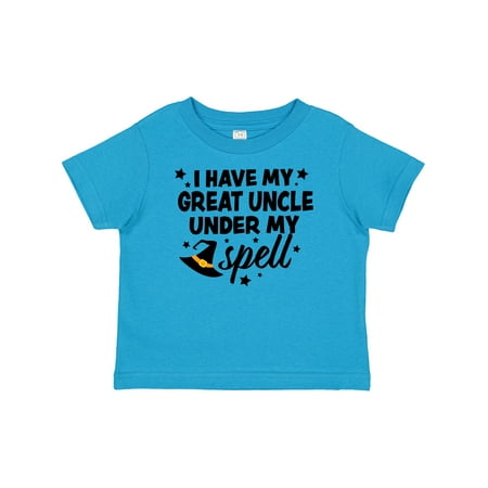 Inktastic I Have My Great Uncle Under My Spell with Cute Witch Hat Gift Baby Boy or Baby Girl T-Shirt
Inktastic I Have My Great Uncle Under My Spell with Cute Witch Hat Gift Baby Boy or Baby Girl T-Shirt