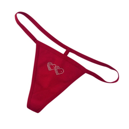 6 Pack Ladies Underwear Panties Thong with Rhinestone Low Waist Hip Lift Women s Panties Low Waist Panties
6 Pack Ladies Underwear Panties Thong with Rhinestone Low Waist Hip Lift Women s Panties Low Waist Panties