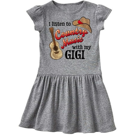 Inktastic I Listen to Country Music with my Gigi Guitar and Hat Gift Toddler Girl Dress
Inktastic I Listen to Country Music with my Gigi Guitar and Hat Gift Toddler Girl Dress