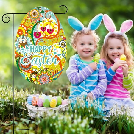 DYWADE Garden Table Runners Easter Garden Banner Ornaments Spring Outdoor Decoration Banners Easter Bunny Decoration Banners Gardening Decoration Banners
DYWADE Garden Table Runners Easter Garden Banner Ornaments Spring Outdoor Decoration Banners Easter Bunny Decoration Banners Gardening Decoration Banners