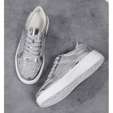 Women s thick soled sequined fashionable casual sports shoes women s new outdoor versatile flat shoes
Women s thick soled sequined fashionable casual sports shoes women s new outdoor versatile flat shoes