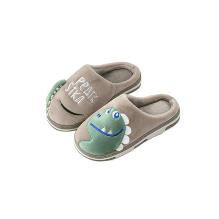 Ymiytan Children Lightweight Fuzzy Slippers Indoor Anti-Slip Memory Foam Plush Slipper Home Warm Clogs Shoes Coffee 10.5-11
Ymiytan Children Lightweight Fuzzy Slippers Indoor Anti-Slip Memory Foam Plush Slipper Home Warm Clogs Shoes Coffee 10.5-11