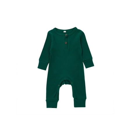 JYYYBF Infant Baby Boy Girl Long Sleeve Romper Newborn Solid Color One Piece Ribbed Knit Jumpsuit Long Pants Unisex Basic Homewear
JYYYBF Infant Baby Boy Girl Long Sleeve Romper Newborn Solid Color One Piece Ribbed Knit Jumpsuit Long Pants Unisex Basic Homewear