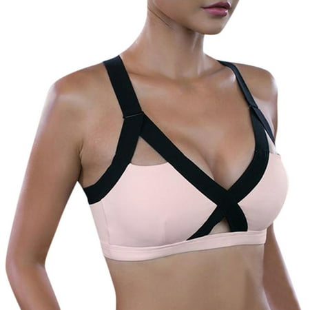 harmtty Sexy Women V Neck Hollow Cross Back Sports Gym Yoga Workout Strap Bra Crop Top Pink M
harmtty Sexy Women V Neck Hollow Cross Back Sports Gym Yoga Workout Strap Bra Crop Top Pink M