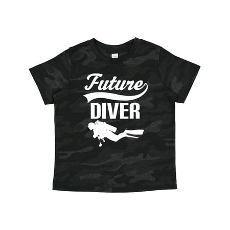 Inktastic Future Diver Scuba Diving Gift Toddler Boy or Toddler Girl T-Shirt
