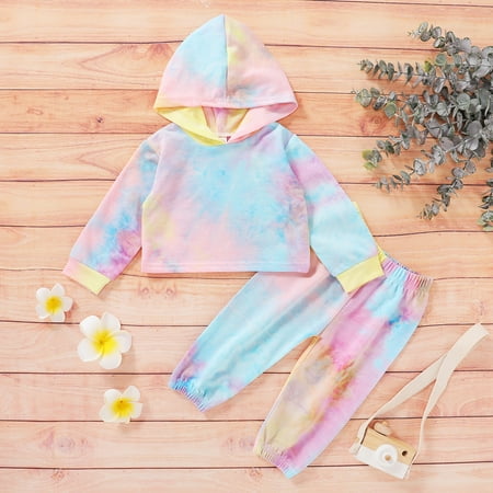 BadyminCSL Newborn Infant Baby Girls Boys Rainbow Tie-Dye Hoodie+Pants Set Outfits Clothes
BadyminCSL Newborn Infant Baby Girls Boys Rainbow Tie-Dye Hoodie+Pants Set Outfits Clothes