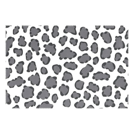 Ryvnso 1 Piece Placemats Gray Leopard Dining Mats Heat-Resistant Non-Slip Washable Table Mat
Ryvnso 1 Piece Placemats Gray Leopard Dining Mats Heat-Resistant Non-Slip Washable Table Mat