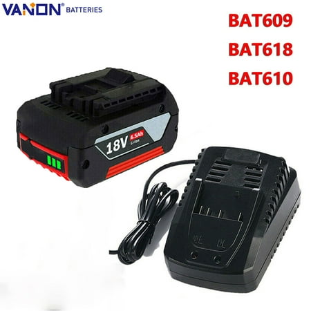 18V 6.5Ah Li-ion Battery and AL1820CV Charger For Bosch BAT609 AT610G BAT610 25618-01
18V 6.5Ah Li-ion Battery and AL1820CV Charger For Bosch BAT609 AT610G BAT610 25618-01