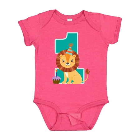Inktastic First Birthday Outfit Boy Lion 1 Year Old Gift Baby Boy or Baby Girl Bodysuit
Inktastic First Birthday Outfit Boy Lion 1 Year Old Gift Baby Boy or Baby Girl Bodysuit
