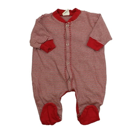 Pre-owned Sense Boys Red | White | Stripes 1-piece footed Pajamas size: 0-3 Months
Pre-owned Sense Boys Red | White | Stripes 1-piece footed Pajamas size: 0-3 Months