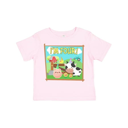 Inktastic I m Four! Farm Animals Wearing Birthday Party Hats Gift Toddler Boy or Toddler Girl T-Shirt
Inktastic I m Four! Farm Animals Wearing Birthday Party Hats Gift Toddler Boy or Toddler Girl T-Shirt
