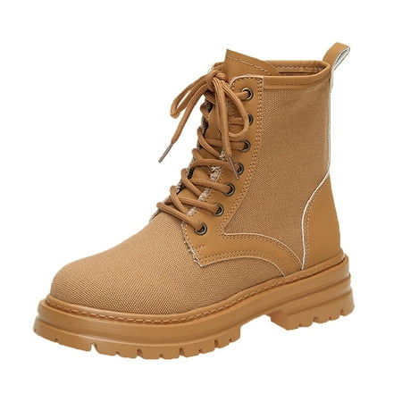 Jungdeepe Women s Fashion Fabric Lace Up Mid Calf Boots Solid Color Casual Womens Rain Boots Mid Calf Wide Platform Boot Womens Heeled Cowboy Boots Comfortable Water Boots Women High Boots Wide Calf
Jungdeepe Women s Fashion Fabric Lace Up Mid Calf Boots Solid Color Casual Womens Rain Boots Mid Calf Wide Platform Boot Womens Heeled Cowboy Boots Comfortable Water Boots Women High Boots Wide Calf