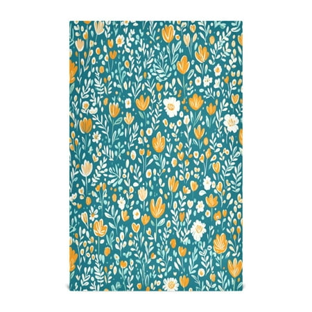 Orange and White Flower Print Kitchen Towels Set of 4 Tea Towels for Kitchen Decorative Waffle Dishcloths 28x18in
Orange and White Flower Print Kitchen Towels Set of 4 Tea Towels for Kitchen Decorative Waffle Dishcloths 28x18in