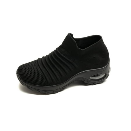 ASWMXR Women‘s Breathable Knit Sock Sneakers Casual Slip On Air Cushion Shoes Lightweight Shock Absorbing Chunky Sneakers
ASWMXR Women‘s Breathable Knit Sock Sneakers Casual Slip On Air Cushion Shoes Lightweight Shock Absorbing Chunky Sneakers