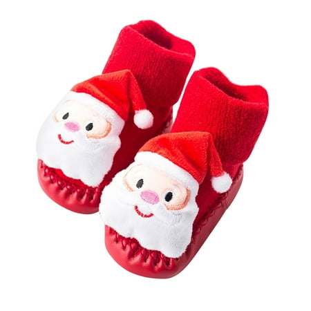 NUOLUX 1 Pair Thickening 3D Cartoon Socks Shoes Socks Christmas Anti-Skid Floor Socks for Baby Infant Toddler (Christmas Old Man 11cm)
NUOLUX 1 Pair Thickening 3D Cartoon Socks Shoes Socks Christmas Anti-Skid Floor Socks for Baby Infant Toddler (Christmas Old Man 11cm)