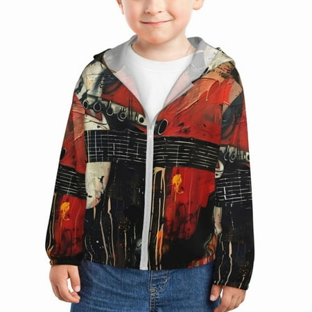 Lukts Abstract Skull Guitar Art Print Children s Long-Sleeved Sun Protection Clothing Hooded Sweatshirts for Boys and Girls Outdoor Sports-4 Years
Lukts Abstract Skull Guitar Art Print Children s Long-Sleeved Sun Protection Clothing Hooded Sweatshirts for Boys and Girls Outdoor Sports-4 Years