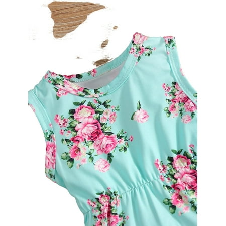 Boho Floral Print Round Neck Tank Sleeveless Mint Blue Baby Bodysuits (Baby s)
Boho Floral Print Round Neck Tank Sleeveless Mint Blue Baby Bodysuits (Baby s)