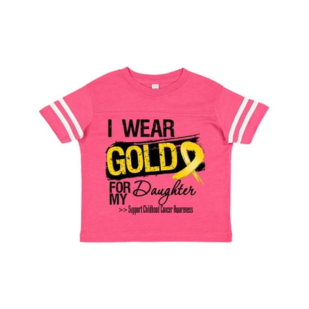 Inktastic Childhood Cancer Ribbon For My Daughter Gift Toddler Boy or Toddler Girl T-Shirt
Inktastic Childhood Cancer Ribbon For My Daughter Gift Toddler Boy or Toddler Girl T-Shirt