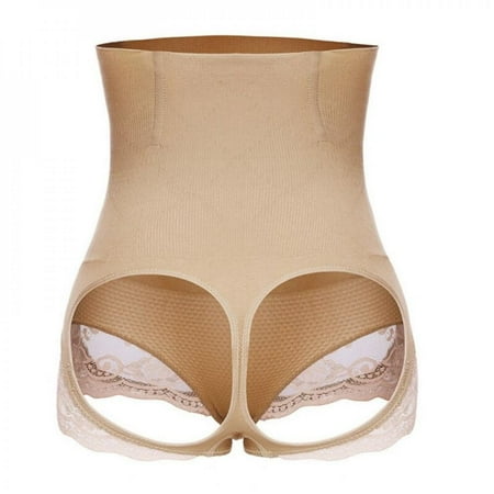 CUTELOVE Women High Waist Buttock Reveal Control Panties Lace Breathable Abdomen Hip Lifting Seamless Shaping Boyshorts
CUTELOVE Women High Waist Buttock Reveal Control Panties Lace Breathable Abdomen Hip Lifting Seamless Shaping Boyshorts