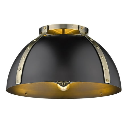 Golden Lighting Aldrich Flush Mount - 18