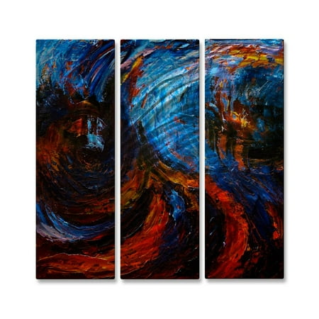 Long Road' 3-piece Metal Wall Hanging Set