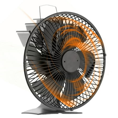 6 Blades Fireplace Fan - Energy Saving Wood Stove Fan with Protective Cover for Burner Fireplace | Silent Aluminum Stove Fan High Efficiency
6 Blades Fireplace Fan - Energy Saving Wood Stove Fan with Protective Cover for Burner Fireplace | Silent Aluminum Stove Fan High Efficiency