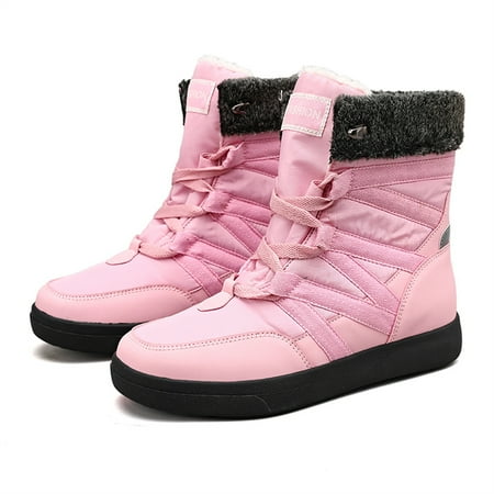 Winter warm snow boots with plush lining lightweight high boots outdoor waterproof non-slip hiking shoes
Winter warm snow boots with plush lining lightweight high boots outdoor waterproof non-slip hiking shoes