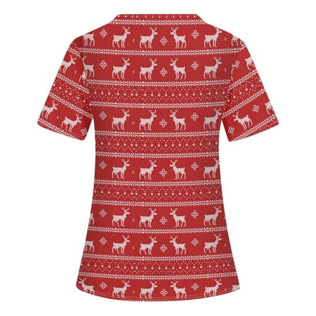 Women Scrubs Top Nurses Clothing Working Uniform Top Care Workwear Fashion Printed V-Neck Top Short Sleeve Nurses Clothing
Women Scrubs Top Nurses Clothing Working Uniform Top Care Workwear Fashion Printed V-Neck Top Short Sleeve Nurses Clothing