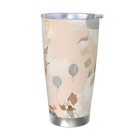 Vsdgher Animals Riding Across The Sky1 20 Oz Stainless Steel Vacuum Insulated Travel Mug Coffee Cup for Home Office Outdoor Works Great for Ice Drinks and Hot Beverage -Without Straw
Vsdgher Animals Riding Across The Sky1 20 Oz Stainless Steel Vacuum Insulated Travel Mug Coffee Cup for Home Office Outdoor Works Great for Ice Drinks and Hot Beverage -Without Straw