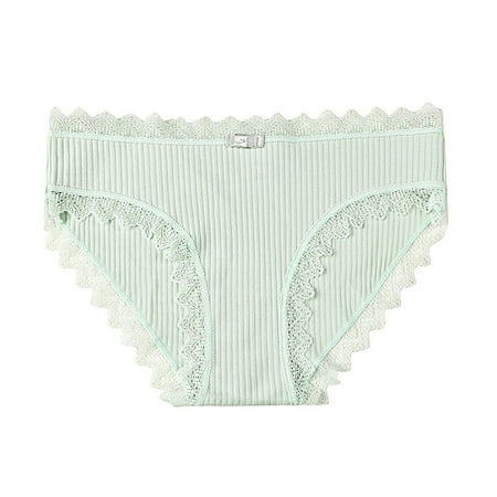 Best Gift! MIARHB Women s Solid Color Vertical Pattern Lace Trim Cotton Crotch Seamless Cute Panties
Best Gift! MIARHB Women s Solid Color Vertical Pattern Lace Trim Cotton Crotch Seamless Cute Panties