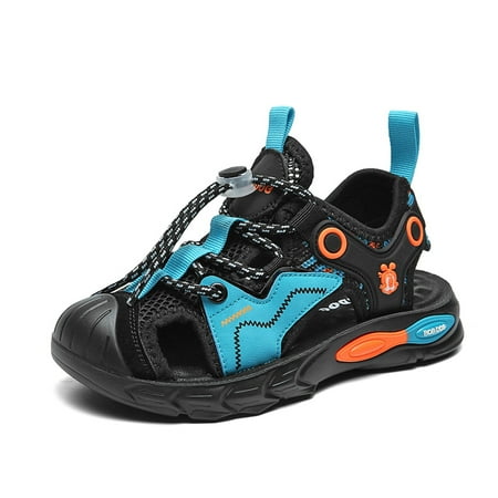 Boys Sandals Closed Toe Toddler Sport Sandals Little Kid Summer Shoes for Big Kid Walking Hiking Outdoor Blue
Boys Sandals Closed Toe Toddler Sport Sandals Little Kid Summer Shoes for Big Kid Walking Hiking Outdoor Blue