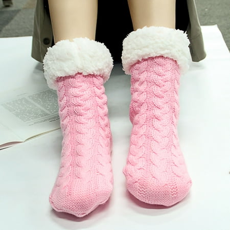 Poseidon Women Autumn Winter Plush Liner Anti Slip Twist Knitted Warm Boots Floor Socks
Poseidon Women Autumn Winter Plush Liner Anti Slip Twist Knitted Warm Boots Floor Socks