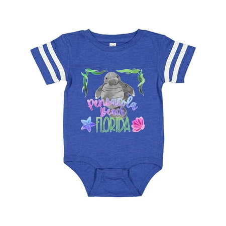 Inktastic Pensacola Beach Florida Cute Swimming Manatee Gift Baby Boy or Baby Girl Bodysuit
Inktastic Pensacola Beach Florida Cute Swimming Manatee Gift Baby Boy or Baby Girl Bodysuit