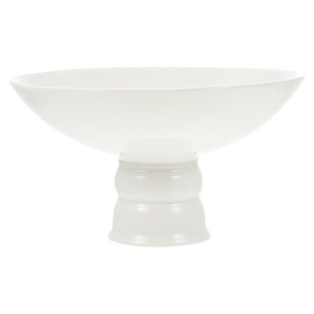 NUOLUX 1Pc Ceramic Fruit Plate Chinese Style Dessert Plate Household Snack Dish (White)
NUOLUX 1Pc Ceramic Fruit Plate Chinese Style Dessert Plate Household Snack Dish (White)