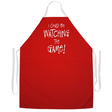 Watching The Game Aprons by LA Imprints Novelty Gift Kitchen Bar Grill Humor Funny Attitude