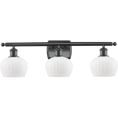 Matte Black Tone Bathroom Vanity 26 Wide Steel/Cast Brass/Glass Medium Base 3 Light Fixture
Matte Black Tone Bathroom Vanity 26 Wide Steel/Cast Brass/Glass Medium Base 3 Light Fixture
