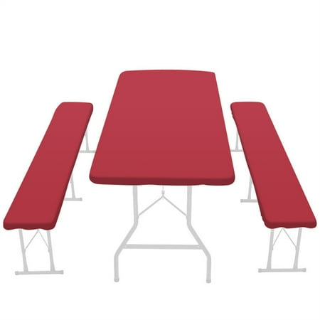 lulshou Picni-c Table And Bench Fitted Tablecloth Cover 3-Piece Set Waterproof Backing Elastic Edge Waterproof Wipeable Oxford Cloth Tablecloth For Home Indoor
lulshou Picni-c Table And Bench Fitted Tablecloth Cover 3-Piece Set Waterproof Backing Elastic Edge Waterproof Wipeable Oxford Cloth Tablecloth For Home Indoor