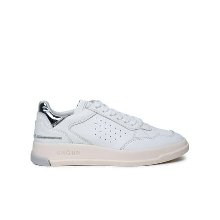 Ghoud Woman Tweener White Leather Sneakers