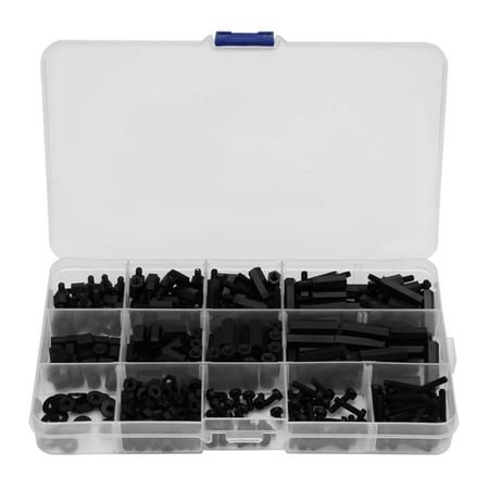 GENEMA M3 Male Female Nylon Hex Standoffs Screws Nuts Assortment Kit for Communication Industries Electroplating Medical Device
GENEMA M3 Male Female Nylon Hex Standoffs Screws Nuts Assortment Kit for Communication Industries Electroplating Medical Device