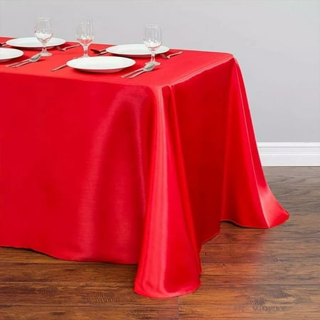 CHUOU Hotel Banquet Wedding Scene Solid Color Rectangular Smooth Satin Table Cloth Satin Table Cloth
CHUOU Hotel Banquet Wedding Scene Solid Color Rectangular Smooth Satin Table Cloth Satin Table Cloth