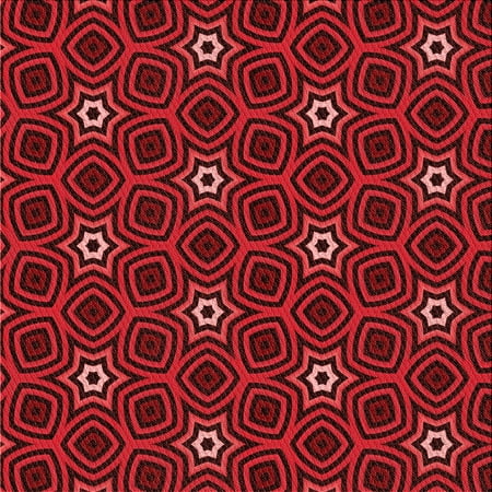 Ahgly Company Indoor Square Patterned Saffron Red Area Rugs 4 Square