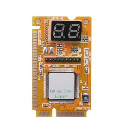 Notebook Diagnostic Card 2-Digit Mini PCI/PCI-E POST Analyzer Tester